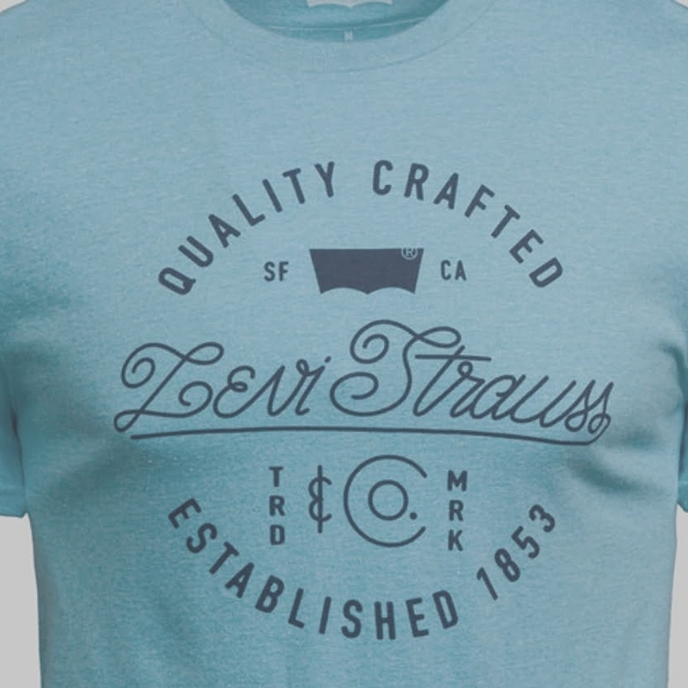 Levi's Strauss Retro graphic tee, NEW